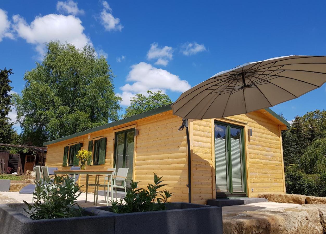 Chalet "Waldhauszeit" Am See Mucke Ngoại thất bức ảnh